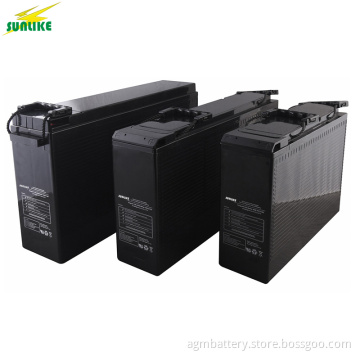 SUNLIKE 3years Warranty Front Terminal Telecom Battery 12V200ah for Projects